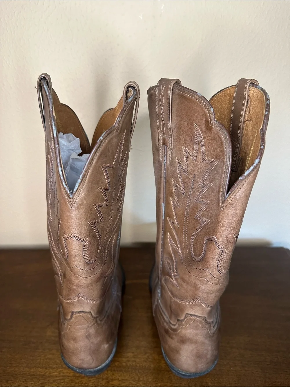 Ariat Heritage Western Boot in Distressed Brown Size Women’s 8.5